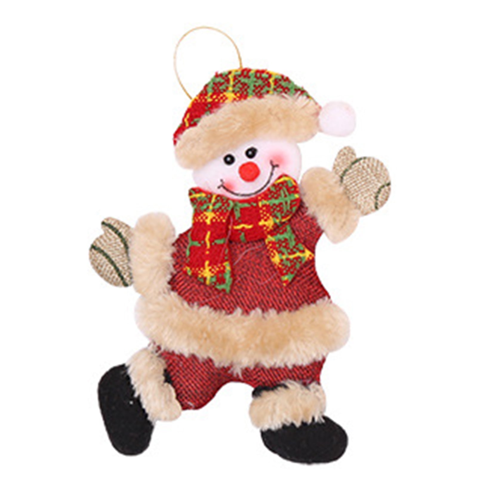 20.5" SITTING Plush REINDEER with Scarf by RAZ CHRISTMAS DECOR NEW WOW! 