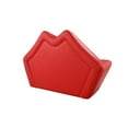 thumbnail image 5 of Manhattan Comfort Kiss Faux Leather 2-Seater Loveseat in Red, 5 of 9