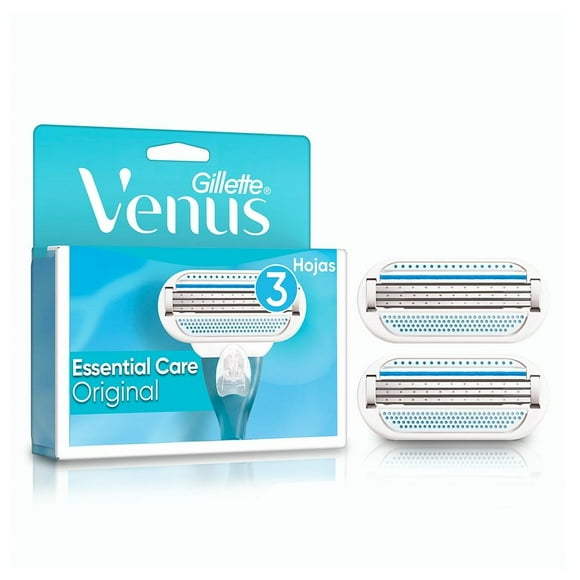 Cartucho de rastrillo Gillette Venus para mujer Original para depilar al ras 2 pzas