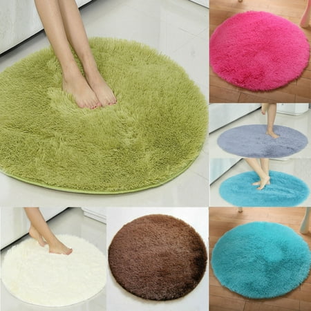 Hot 5 Colors Round Fluffy Rugs Diameter 47 Anti Skid Gy Hot 5 Colors Round Fluffy Rugs Diameter 47 Anti Skid Gy Area Rug Room Home Bedroom Carpet Floor Mat