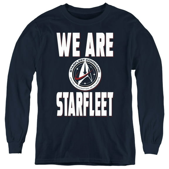 Star Trek Discovery - We Are Starfleet - Youth Long Sleeve Shirt - X-Large