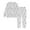 White-A, variant on WENXIAOO Christmas Pajamas Kids Colorable Pjs for Kids Long Sleeve Top with Pajamas Pants for Boys and Girls Holiday Pajamas for Kids Perfect for Pajama Party