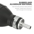 thumbnail image 6 of Melantax Fuel Pump Rubber Aluminum Manual Fuel Pump Pipe Manual Bottom Fireball All Fuel For Car Boat Marine Outboard Engine Black (6mm), 6 of 6
