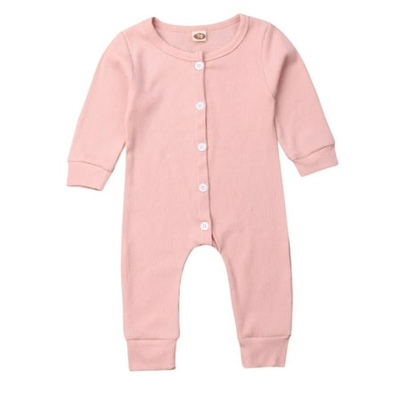 

Emmababy Newborn Kids Baby Girl Boy Long Sleeve Romper Bodysuit Jumpsuit Playsuit Outfit