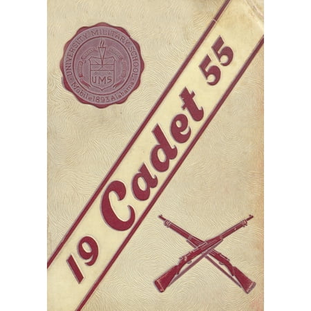 (Custom Reprint) Yearbook: 1955 University Military School - Cadet Yearbook (Mobile, AL)
