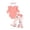 Watermelon Red, variant on TIREOW Newborn Baby Girl Halloween Bell Bottom Outfit Long Sleeve Ribbed Solid Color Romper Pumpkin Print Flared Pants with Bow Headband 3Pcs Fall Clothes