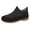 Black, variant on Women's Comfortable Warm Shoes, Plush Lining Indoor and Outdoor Winter Shoes, Memory Sponge Insole Non Slip Winter Cotton Boots