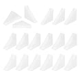 thumbnail image 1 of Uxcell 1 Set Triangle Glass Corner Protector, 0.5/0.6/0.7 Inch Plastic Glass Table Corner Protector Transport Corner Guard for Glass, Ceramics, Wood, and Steel(Right Angle, Clear), 1 of 6