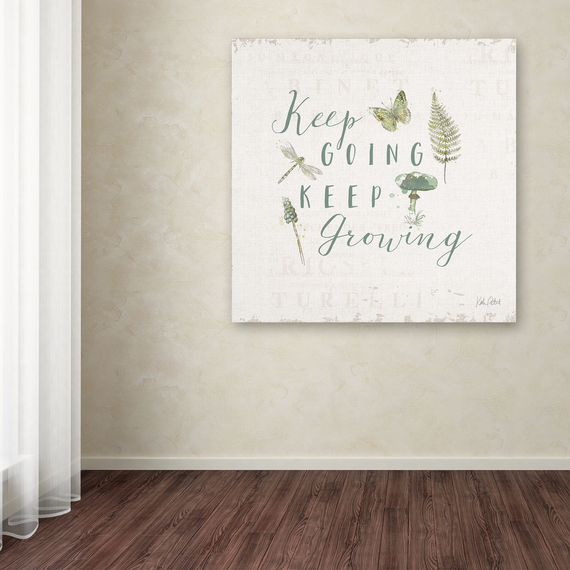 Trademark Fine Art 'In the Forest V' Canvas Art by Katie Pertiet