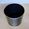 thumbnail image 3 of Handmade 100% Iron Round Modern Dusty Light Gold Coated Color 4.5 x 6.7 Inches Planters Pot 1013, 3 of 5