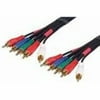Cables Unlimited 12ft 5 RCA to 5 RCA Male to Male Component Video and Audio Cable