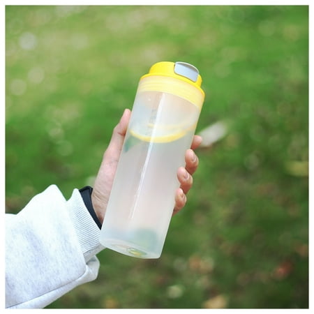 

Portable Graduated Water Bottle with Handle Leakproof for Daily Fitness Gym Use