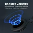 thumbnail image 4 of Avantree Audition 3 - Bluetooth 5.3 Over-Ear Headphones with Wireless Charging Dock, 4 of 7
