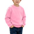 thumbnail image 3 of YOUYEDIAN Kids Crewneck Sweatshirt Toddler Long Sleeve Tops Lightweight Fall Pullovers for Boys and Girls, 3 of 5