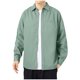 thumbnail image 2 of Blusa y camisa de manga larga con cuello vuelto para hombre, informal, de color liso, con botones, de manga larga y cuello vuelto, de poliéster., 2 of 6