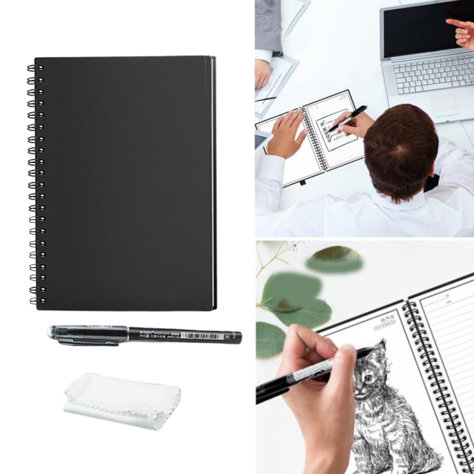 Reusable Notebook Planner Erasable Notebook Paper Spiral Notepad