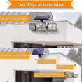 thumbnail image 2 of Outdoor Sconce Solar Wall Lamp Outdoor Courtyard Human Body Induction Lamp Home Garage Street Light Wide Angle Lighting Lamp, Jd-2757 - Jd-2757, 2 of 5
