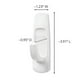 thumbnail image 2 of Command Ganchos utilitarios grandes Ganchos de pared para colgar sin daños con tiras adhesivas Sin herramientas Ganchos de pared para colgar decoraciones en espacios habitables 7 ganchos blancos y 12, 2 of 9