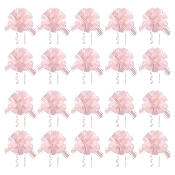 LAMIRO Pack of 20 Large Pull Bows,Gift Bow,Ribbon Bows for Gift Wrapping,for Wedding
