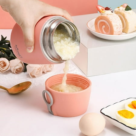 

Yedhsi Bottles Stainless Steel Vacuum Insulated Kids Food Jar With Folding Spoon Ocean