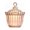 3, variant on Colorful Flower Glass Jar Decorative Storage for Home Desk