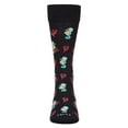 thumbnail image 2 of MeMoi Men's Seahorses Rayon from Bamboo Crew Socks - Mens - Male, 10-13, Navy, 2 of 3
