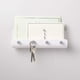 thumbnail image 5 of 4 Hooks Key Holder Wall Mounted ,mail Holder , Small Shelf-, 5 of 5