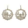 thumbnail image 1 of Disc Ornament (Set of 8) 5"H Plastic, 1 of 1