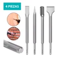 thumbnail image 2 of Kit Cincel Sds Taladro Rotomartillo Concreto Gurbia 25cm 4pz, 2 of 8