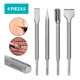 thumbnail image 2 of Kit Cincel Sds Taladro Rotomartillo Concreto Gurbia 25cm 4pz, 2 of 8