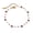 Garnet, variant on Natural Gemstone Pearl Bracelets for Women 18k Gold-Plated Beads Bracelet Freshwater Pearl Jewelry Mother's Day Christmas Gift for Mother Grandma Wife