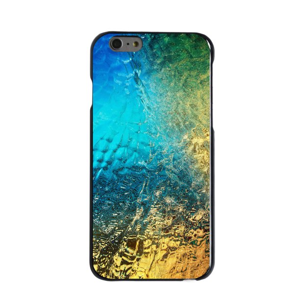 Custom Black Hard Plastic Snap On Case For Apple Iphone 7 Iphone 8 4 7 Screen Colorful Rainbow Waterfall Walmart Com