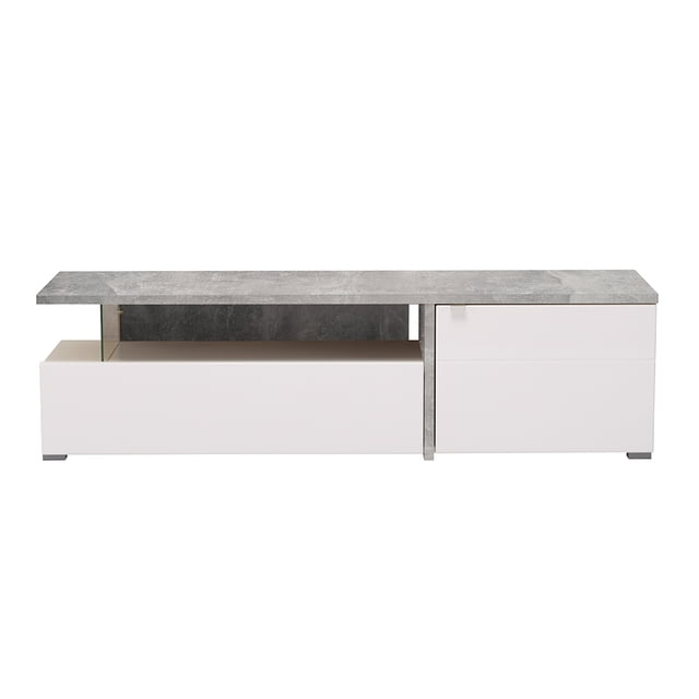 Mueble Mesa De TV Gloria Blanco/Gris DIB CARPET & HOME DIB MMT005-1000/101