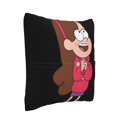 thumbnail image 2 of Fundas de almohada de lino de Gravity Falls, fundas de almohada cuadradas decorativas, fundas de cojín de 20 x 20 pulgadas para decoración del hogar, sofá, dormitorio, coche, almohada decorativa de, 2 of 8