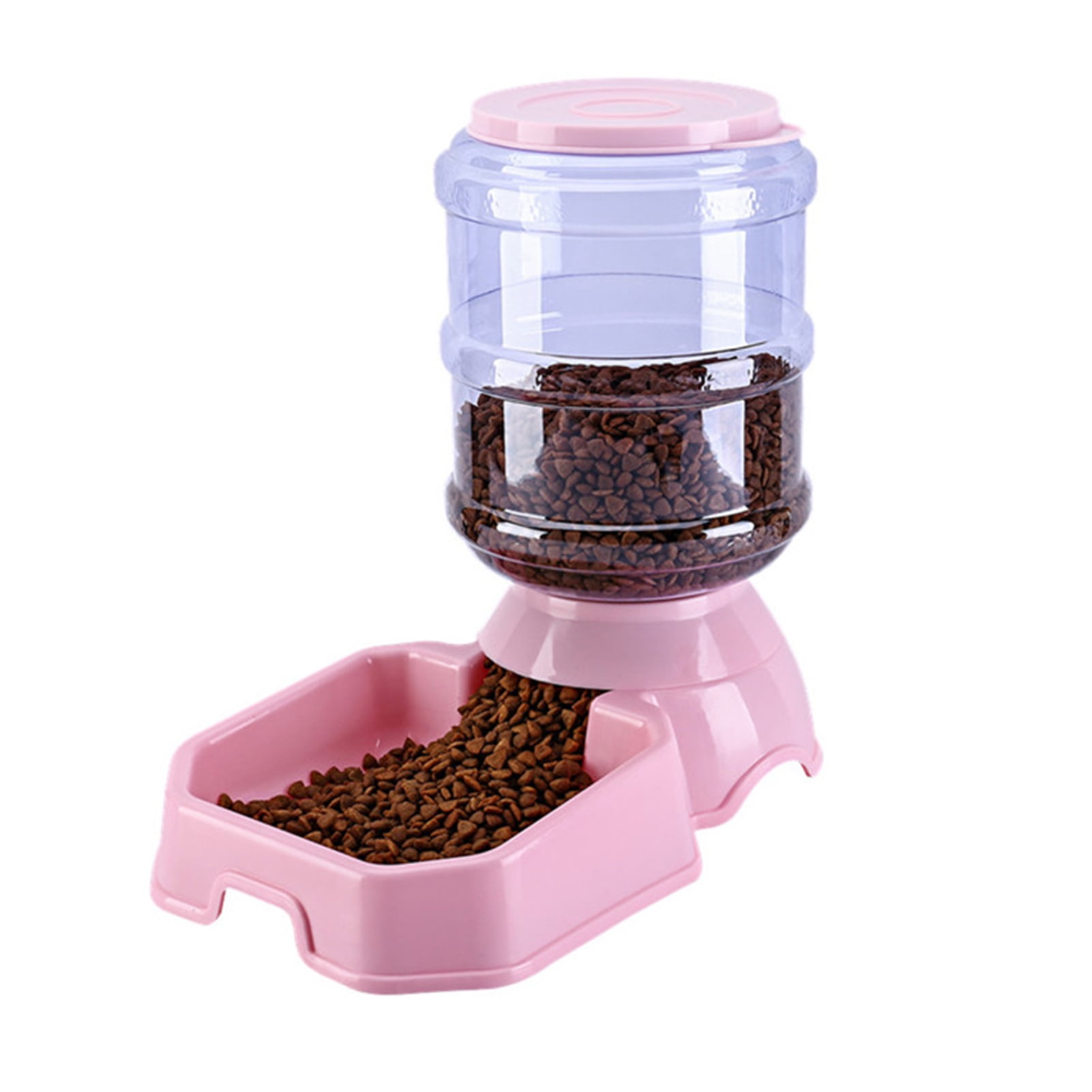 Automatic Pet Water Food Dispenser 3.8L Large Capacity SelfDispensing Gravity Pet Feeder