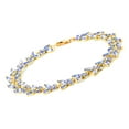 thumbnail image 2 of Galaxy Gold 7.8 CTW 14k Solid Gold Butterfly Bracelet Tanzanite, 2 of 4