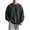 Dark Gray, variant on QIYAGBSA Oversized Crewneck Sweatshirts for Men Fleece Lined Solid Color Long Sleeve Pullover Drop Shoulder with Ribbed Cuffs for Casual Fall Winter