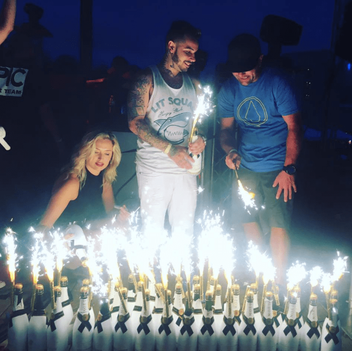 12pc Pack Big Birthday Cake Sparklers burns approx. 45 seconds 3 Packs of 4 Sparklers Each