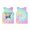 Multicolour, variant on Toddler Kids Girls Tank Tops Casual Fashion Casual V Neck Short Sleeve T Shirt Top Tshirt Tops 1-2 Years