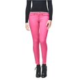thumbnail image 1 of Aeropostale Leggings casuales de tobillo de tiro bajo para mujer, rosa, 4, 1 of 2