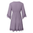 thumbnail image 4 of Women Sexy Foreign Advanced Sense Pure Desire For High Appearance Level Ice Silk Fun Home Nightdress, 4 of 5