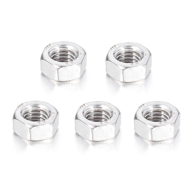 Tuerca hexagonal llena M5 de las tuercas hexagonales del grado marino del acero inoxidable 30 MABOTO Nueces