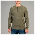 thumbnail image 3 of VORTEX Adult Male Northern Heights Henley Shirt, Color: Forest, Size: L, 3 of 4