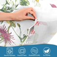 thumbnail image 3 of Coolnut Wildflowers Windows Valance Curtains, 54x18in Double Layer Short Blackout Window Topper Treatment for Bathroom,Kitchen,Living Room,Cafe Decor,1 Panel, 3 of 6
