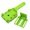 thumbnail image 1 of pasador taladro localizador herramienta de carpintería Mini juntas de pasador de plástico- Verde Gloria Plantilla para tacos de carpintería, 1 of 9