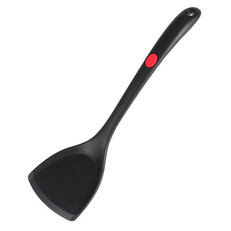 

Silicone Black Turner Non-stick Kitchenware Heat Resistant Cooking Utensils for Home Restaurant