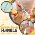 thumbnail image 2 of Stainless Steel Carving Knife Triangular Shape Cutting Fruit Vegetable Pumpkin Carving Tool, 2 of 5