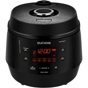 CUCKOO CMC-QAB501SB | 5QT. Standard 8-in-1 Pressure Cooker | 10 Menu Options  | Made in Korea | Black