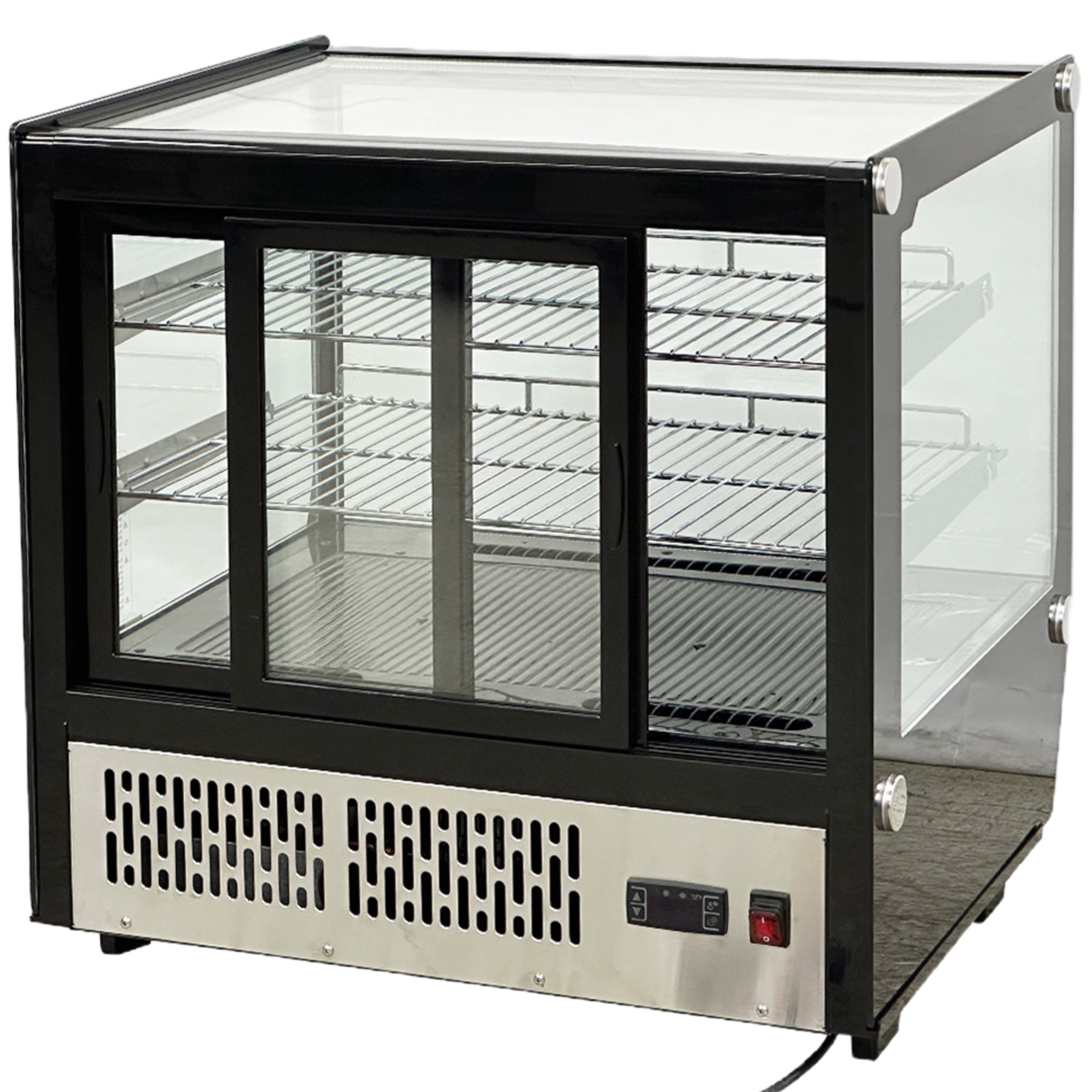 Elite Kitchen 28-Inch 4.2 Cu.Ft Countertop Refrigerator NSF Bakery Display Case, Commercial Refrigerator