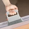 thumbnail image 5 of Window Track Cleaner Brush with Washable Scouring Pad - Multi-Surface Cleaning Tool for Hollow Rails, Sliding Doors, Sinks & Vents - 11.2in Durable PP Handle & Replaceable Head - Effortless Dust Remo, 5 of 8